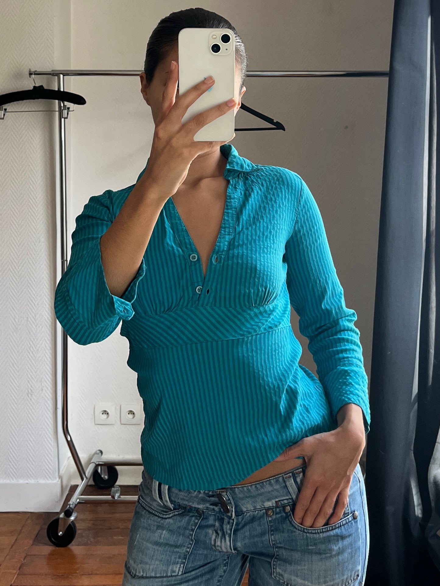 Vintage blue shirt