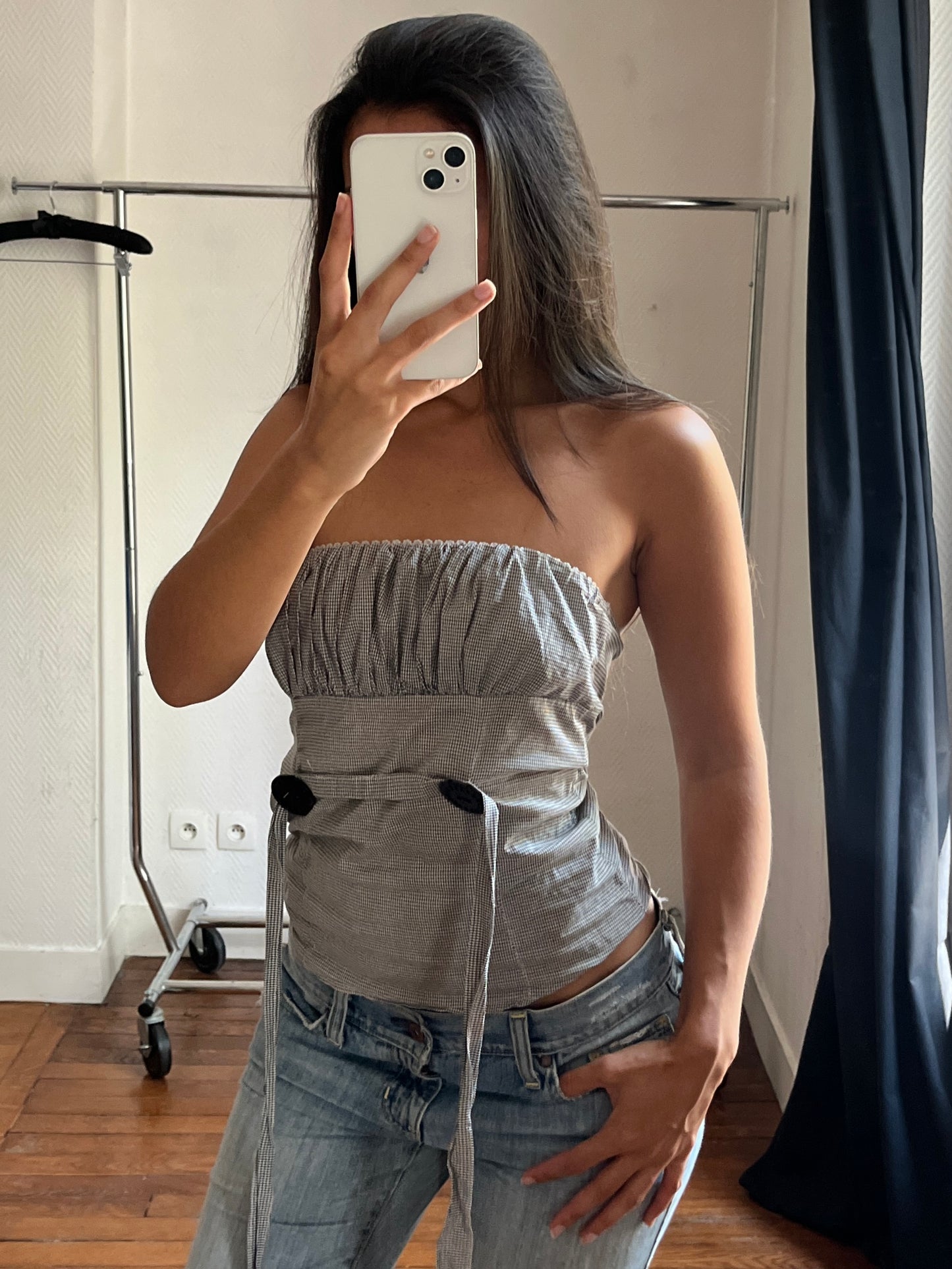 Vintage bustier top
