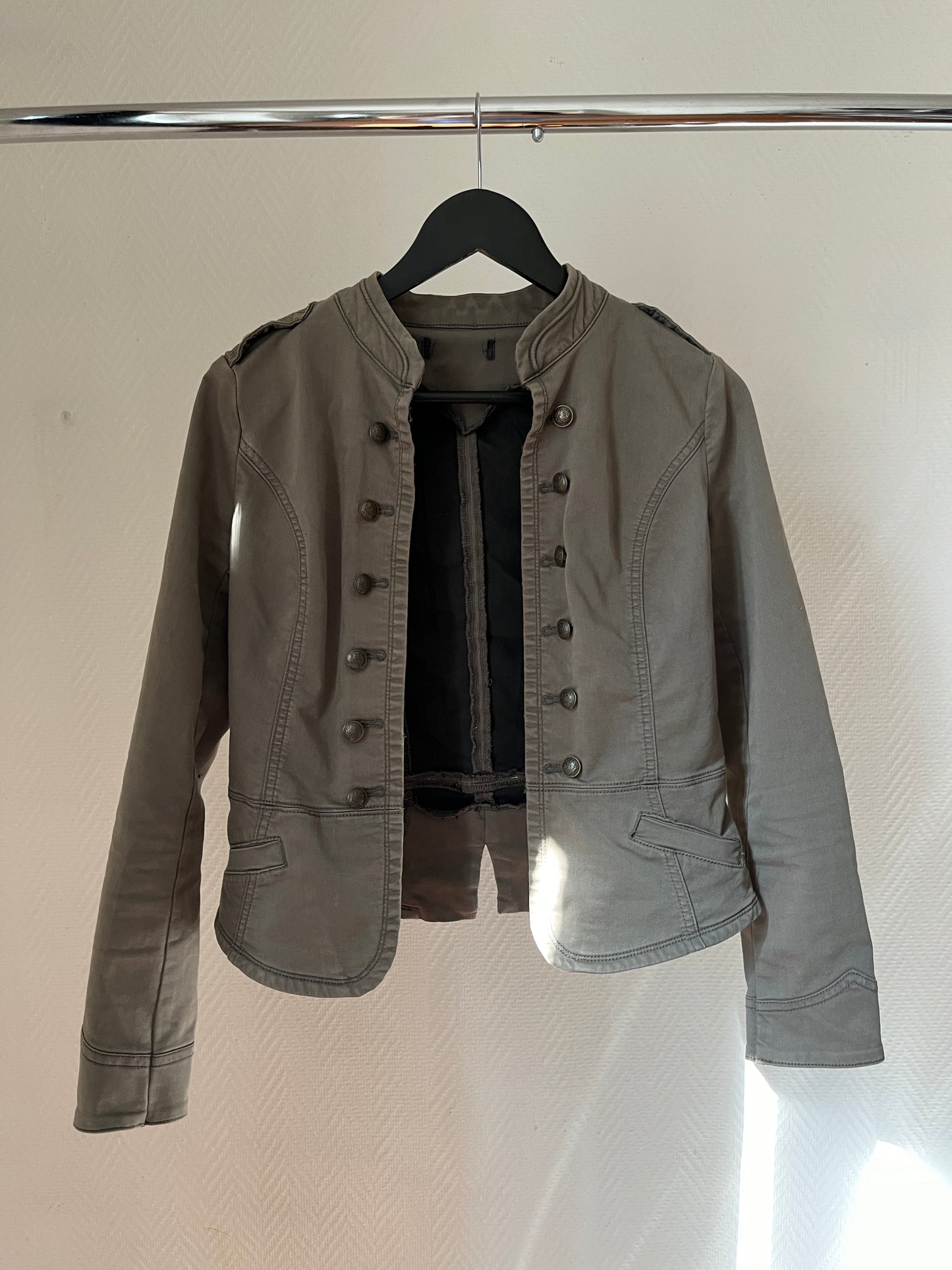 Vintage officer khaki jacket