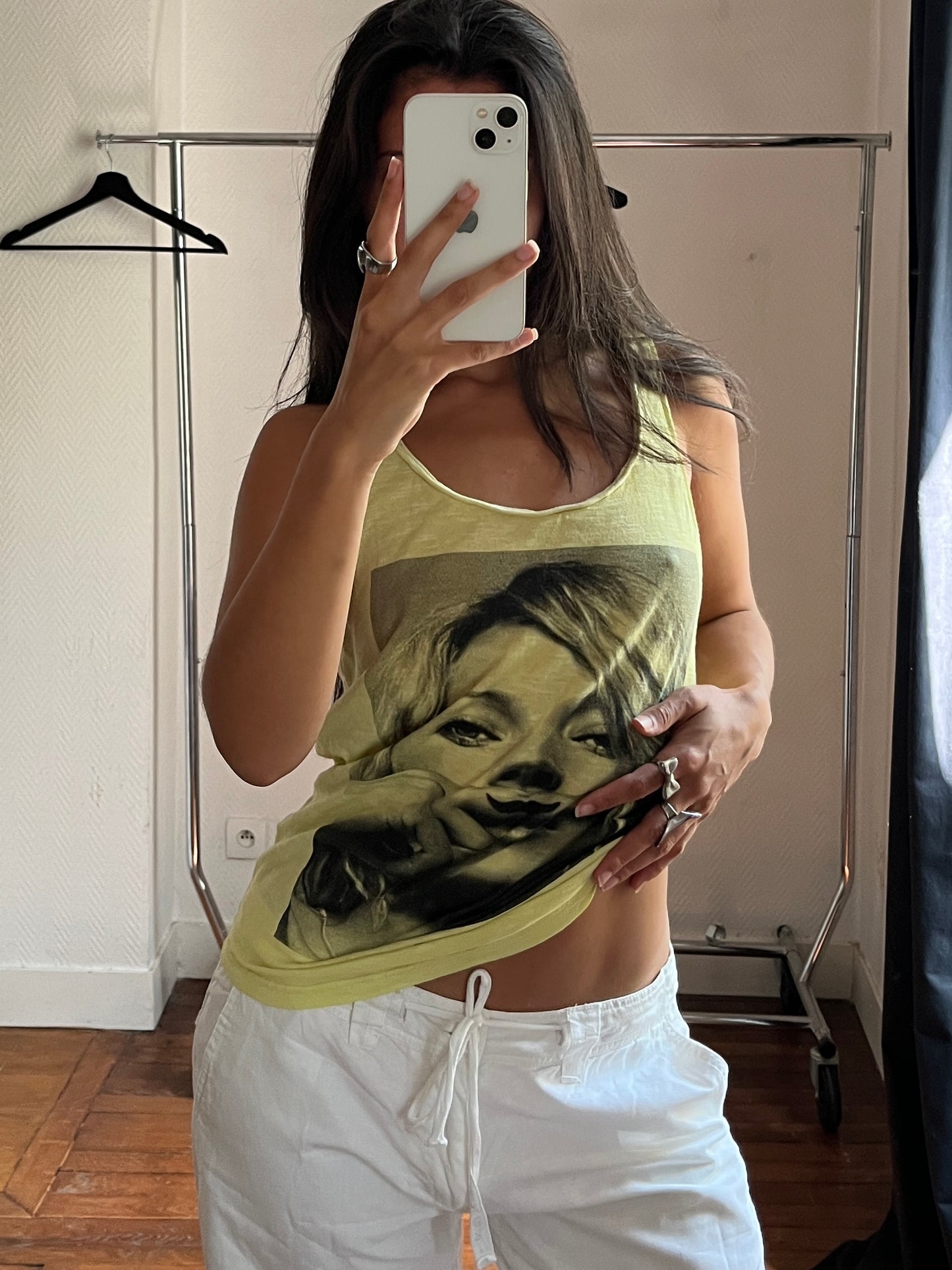 Vintage Kate Moss Eleven Paris top