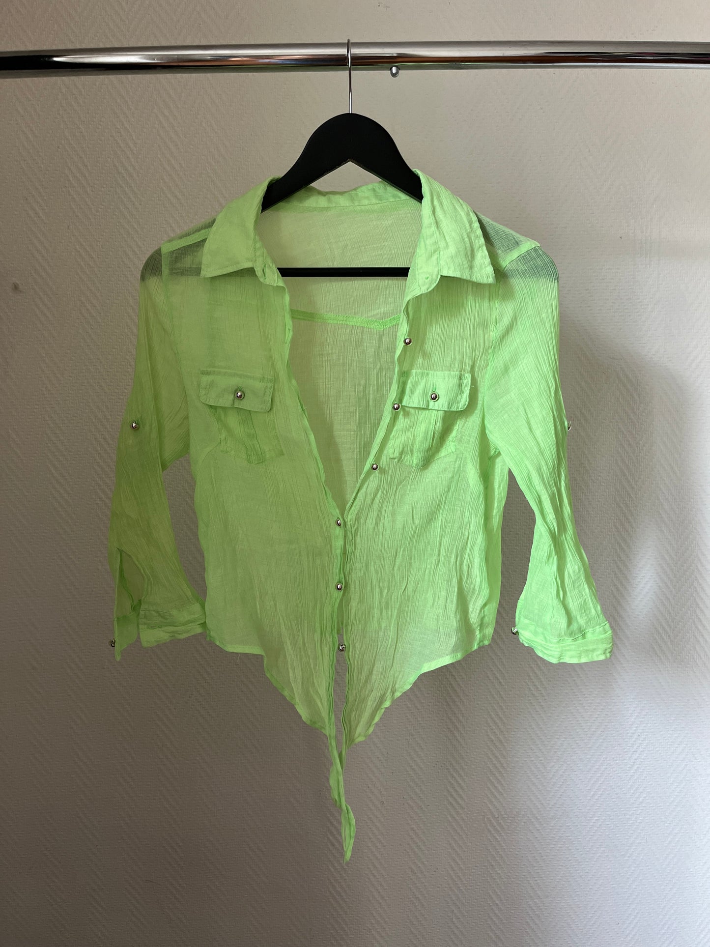 Vintage mint light shirt