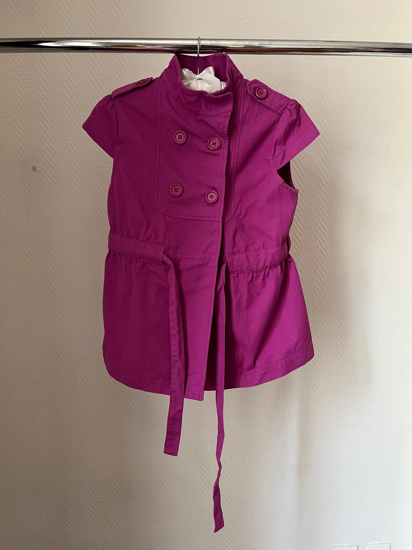 Vintage purple short sleeve jacket