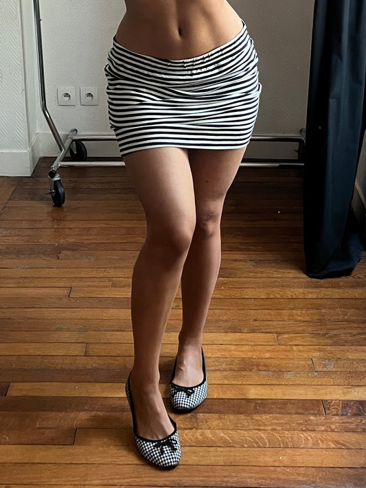 Vintage striped skirt