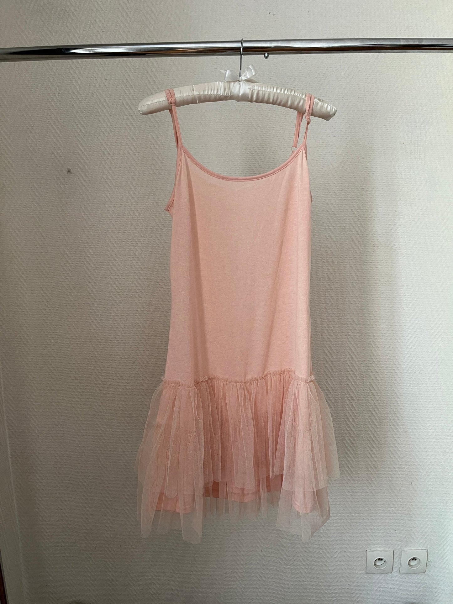 Vintage light pink tutu dress