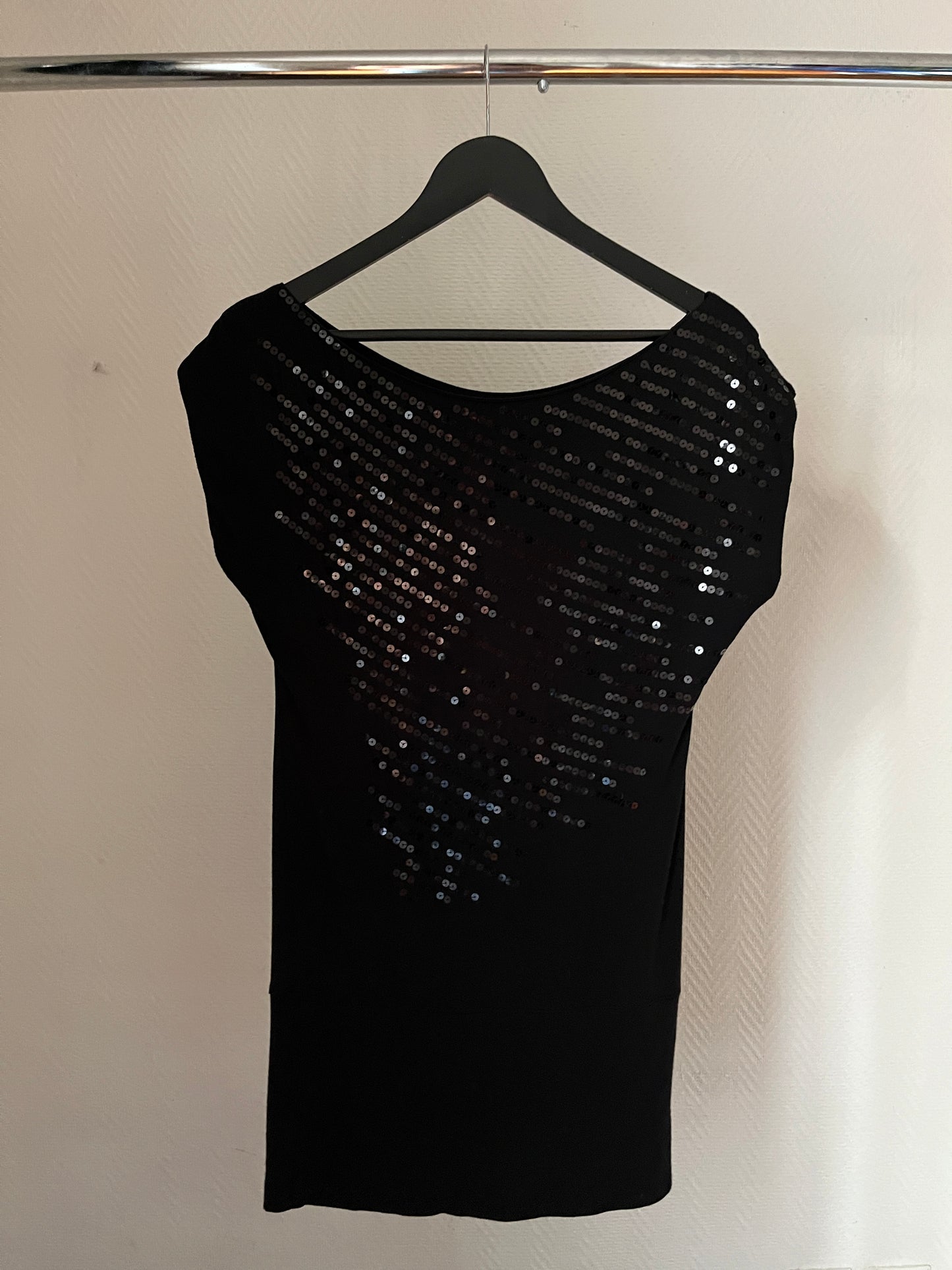 Vintage sequins top/mini dress