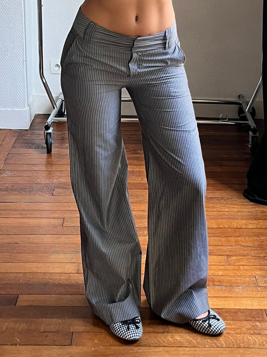 Vintage grey office style pants