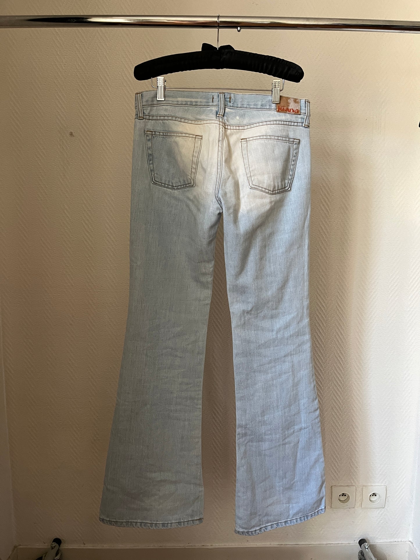 Vintage straight light blue jeans