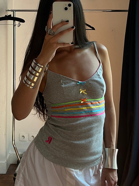 Vintage ribbons cami top