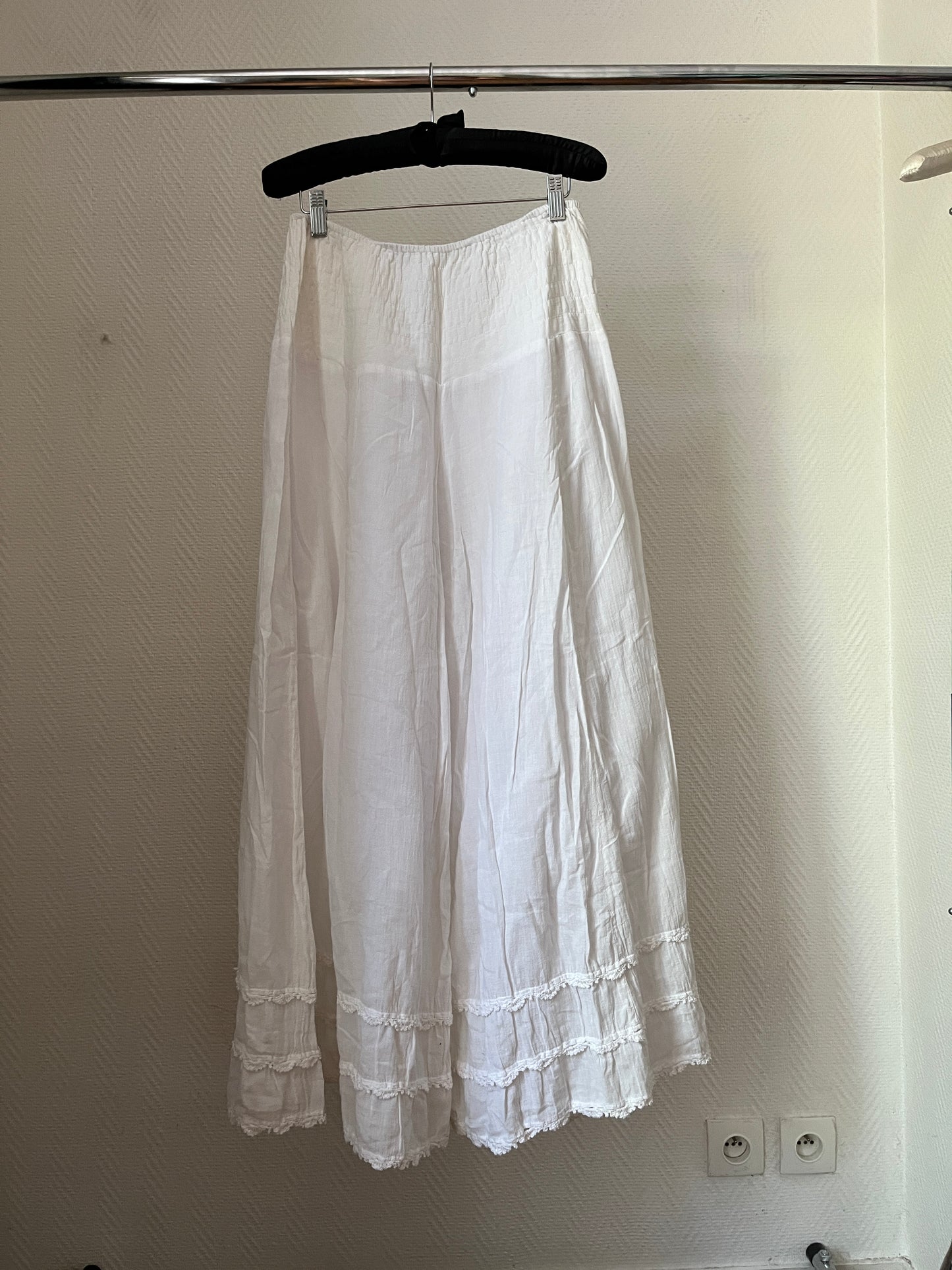 Vintage extra flare linen pants