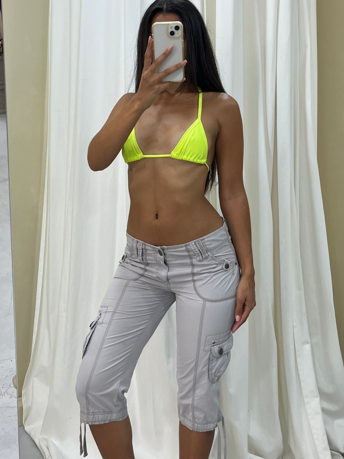 Vintage grey capri pants