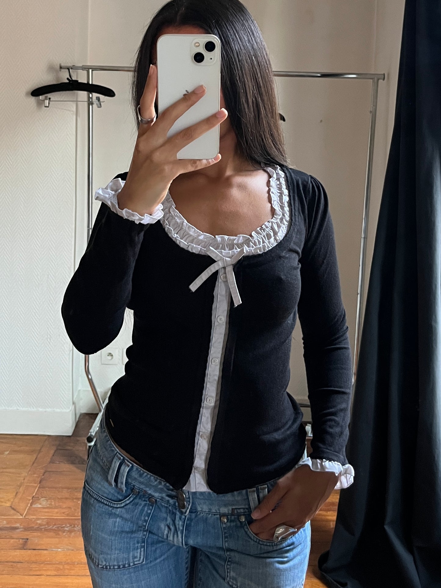Vintage bimaterial top