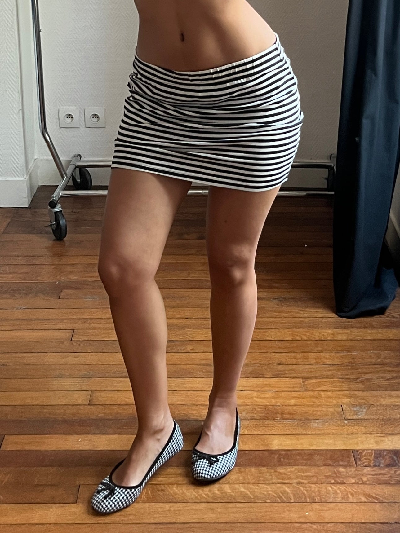 Vintage striped skirt