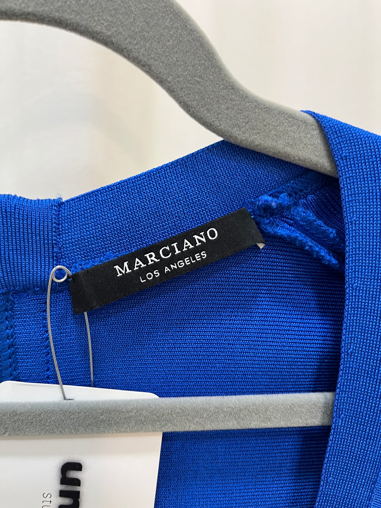 Vintage Marciano LA bandage blue dress