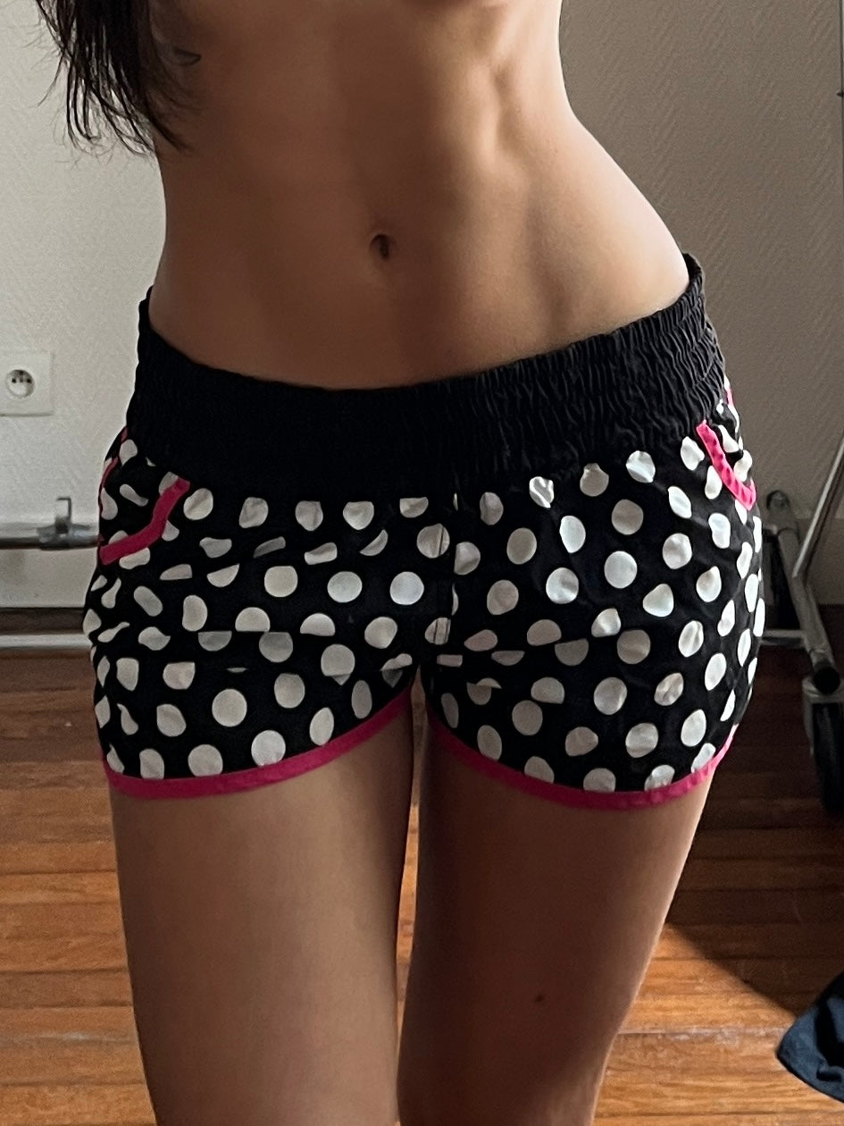 Vintage polka dot shorts