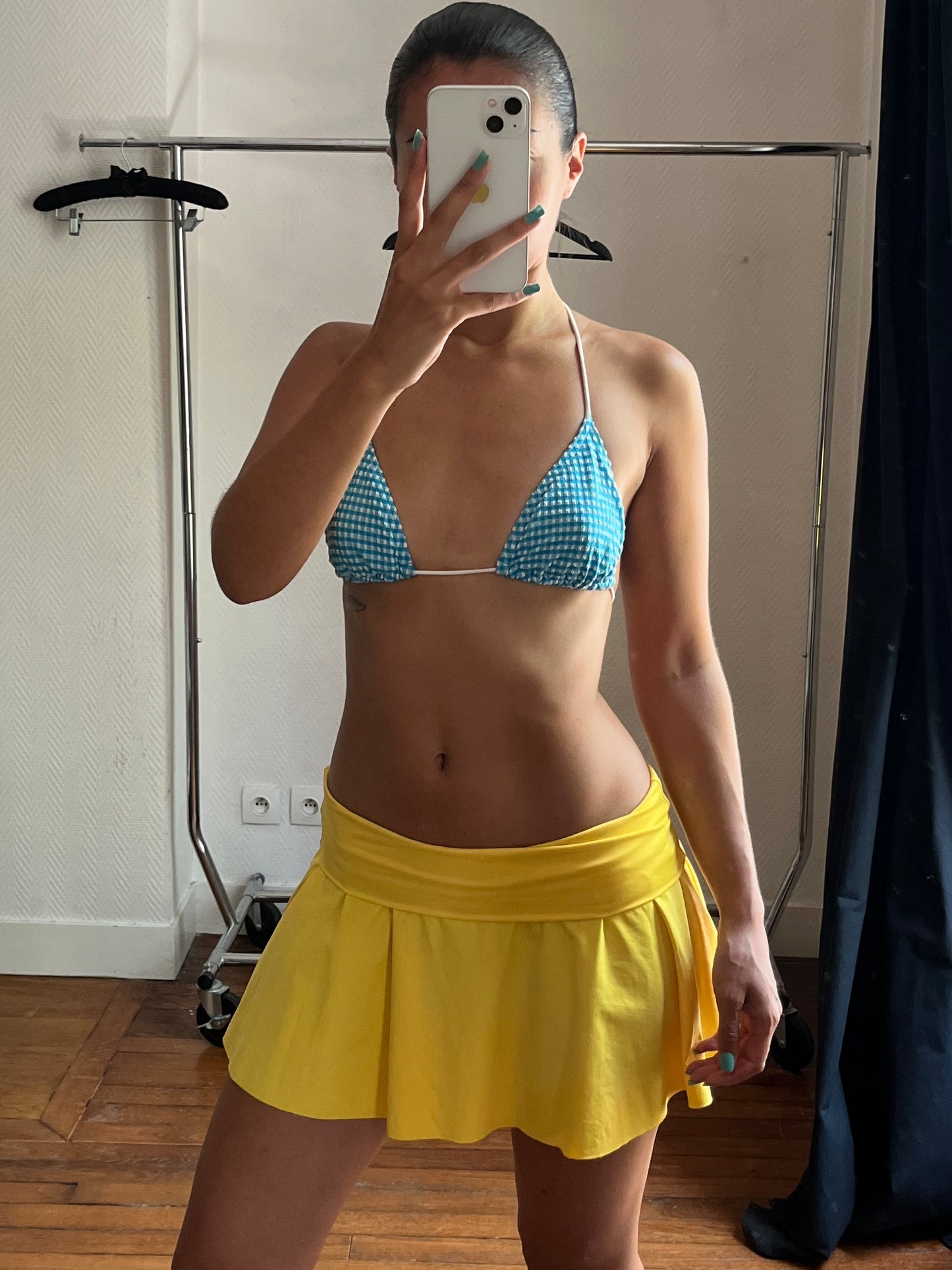 Vintage yellow skirt