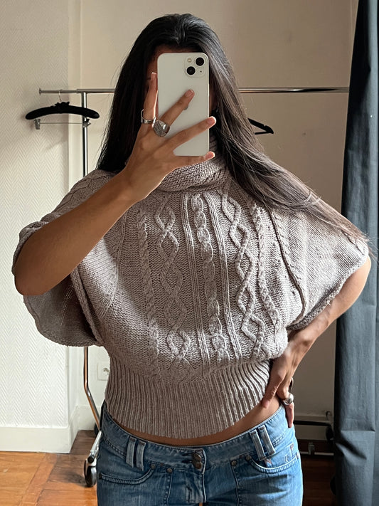 Vintage batwing pull over