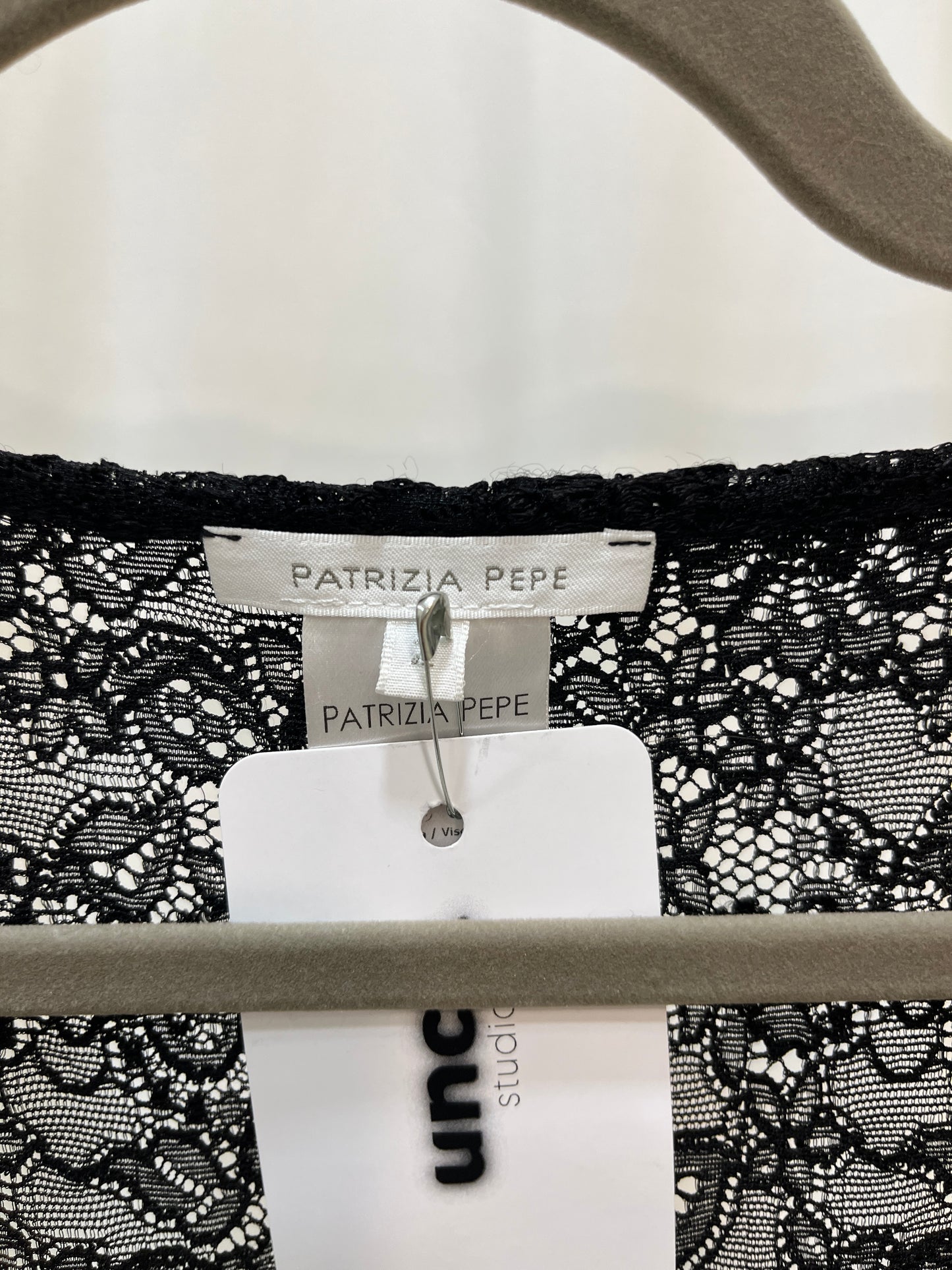 Vintage Patrizia Pepe lace mini dress