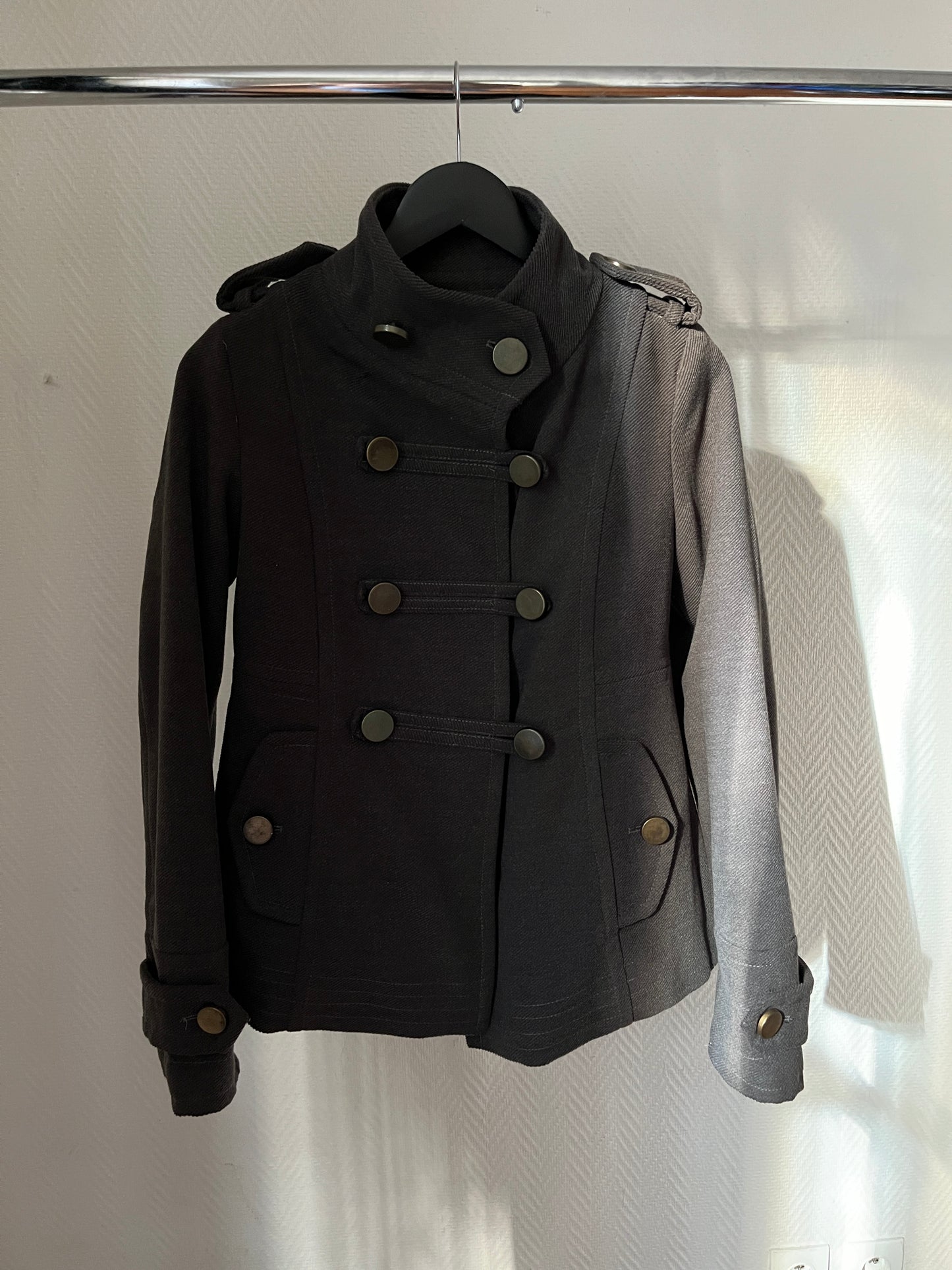 Vintage officer warm coat