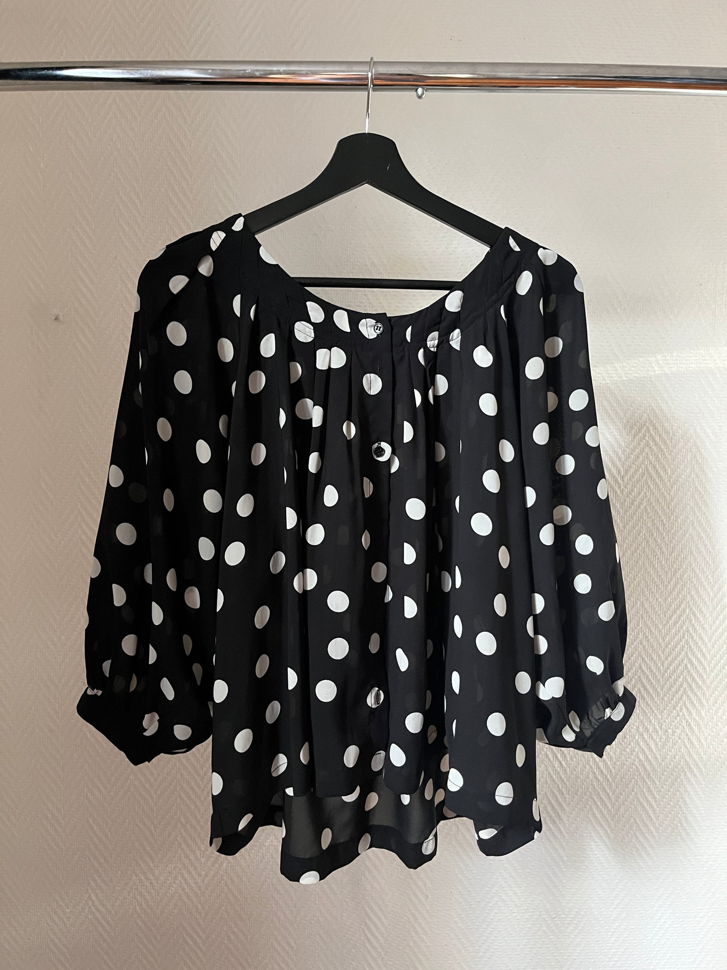 Vintage polka dot shirt
