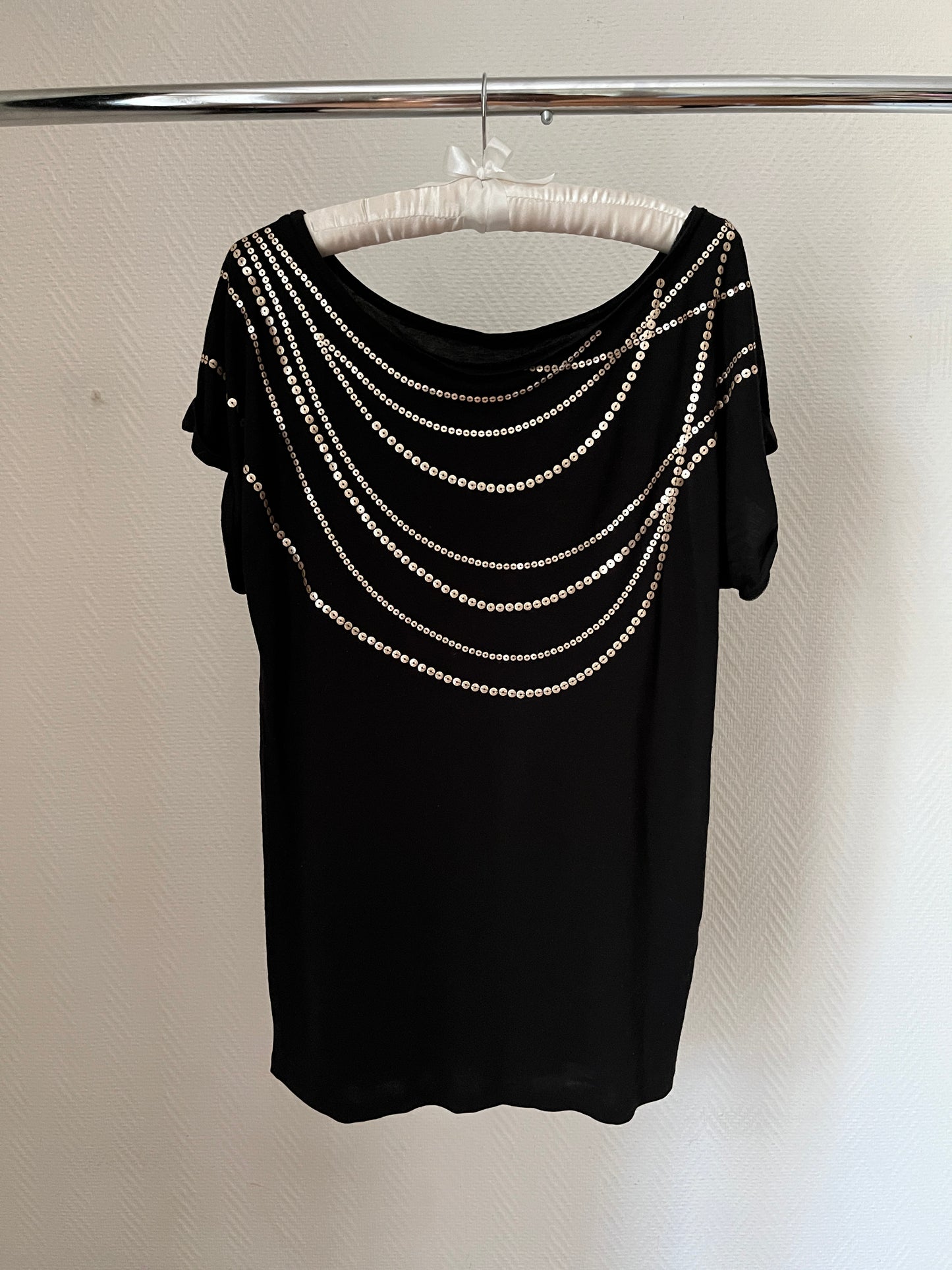 Vintage draped dress