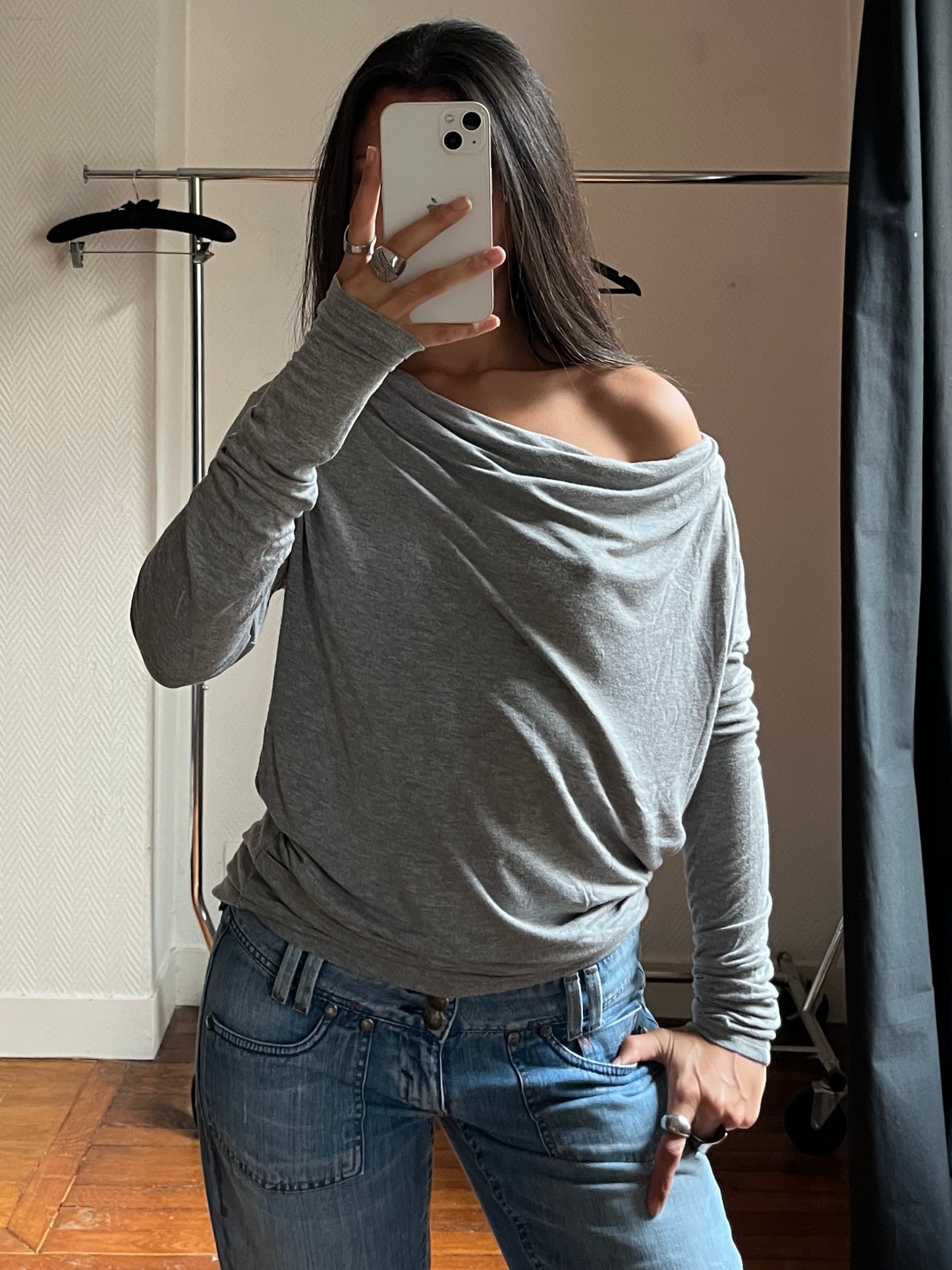 Vintage MK draped top