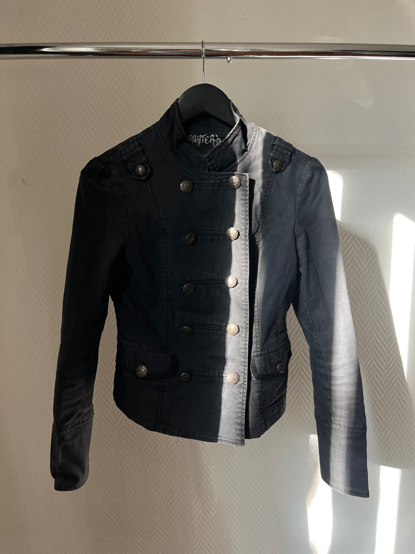 Vintage officer buttoned jacket