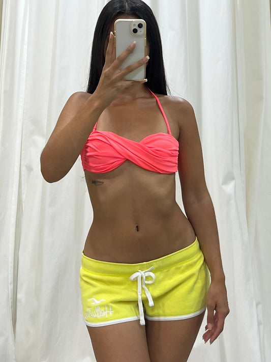 Vintage Hollister yellow shorts
