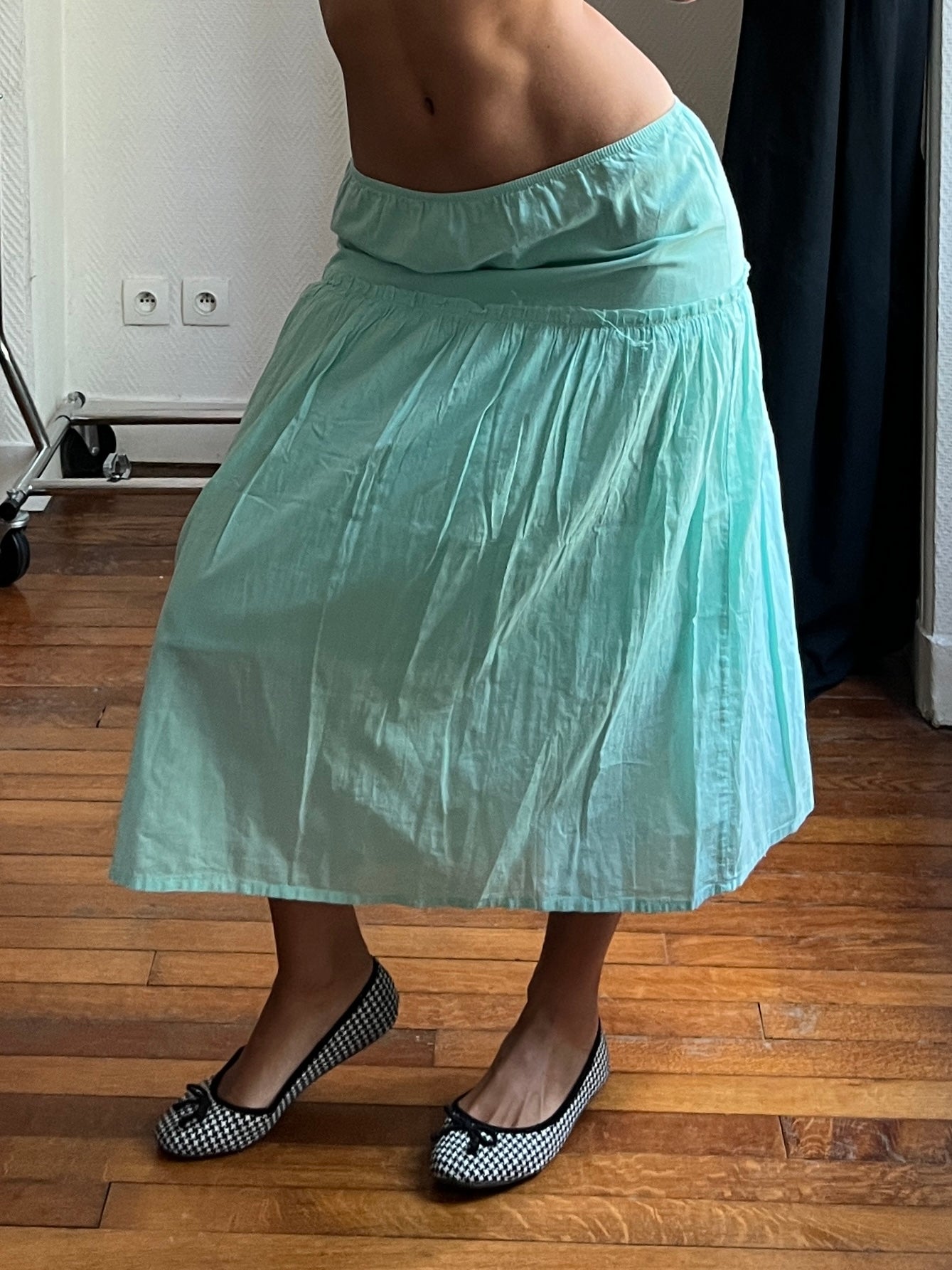 Vintage mint spring/summer skirt