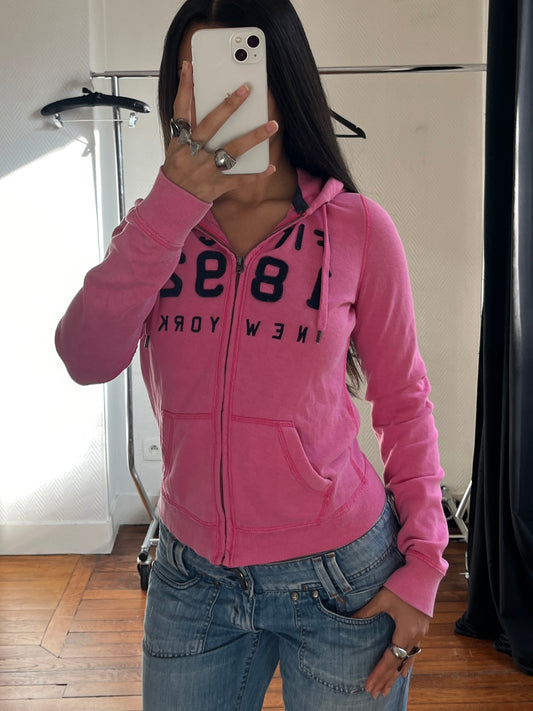 Vintage A&F zip up jacket