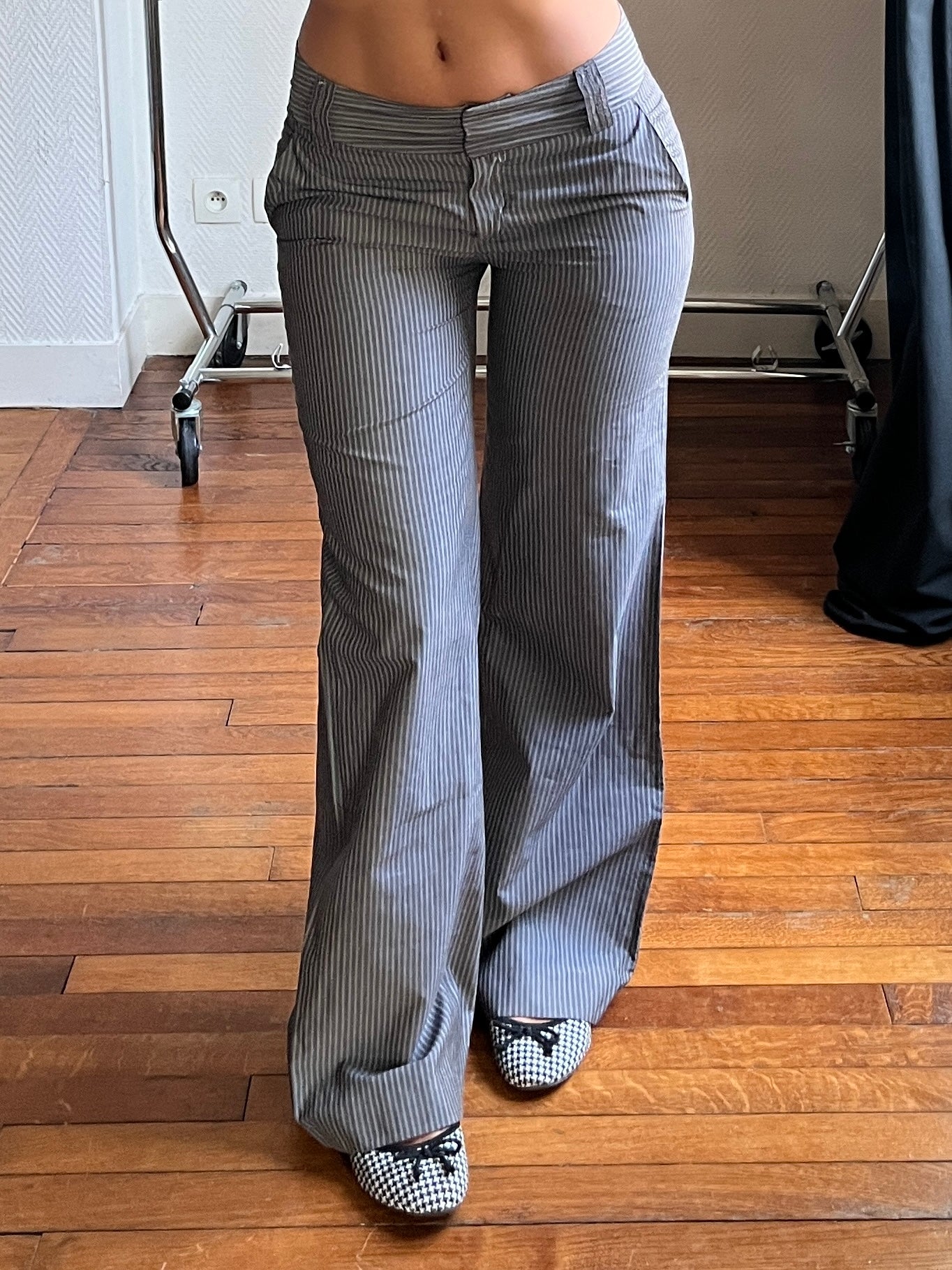 Vintage grey office style pants