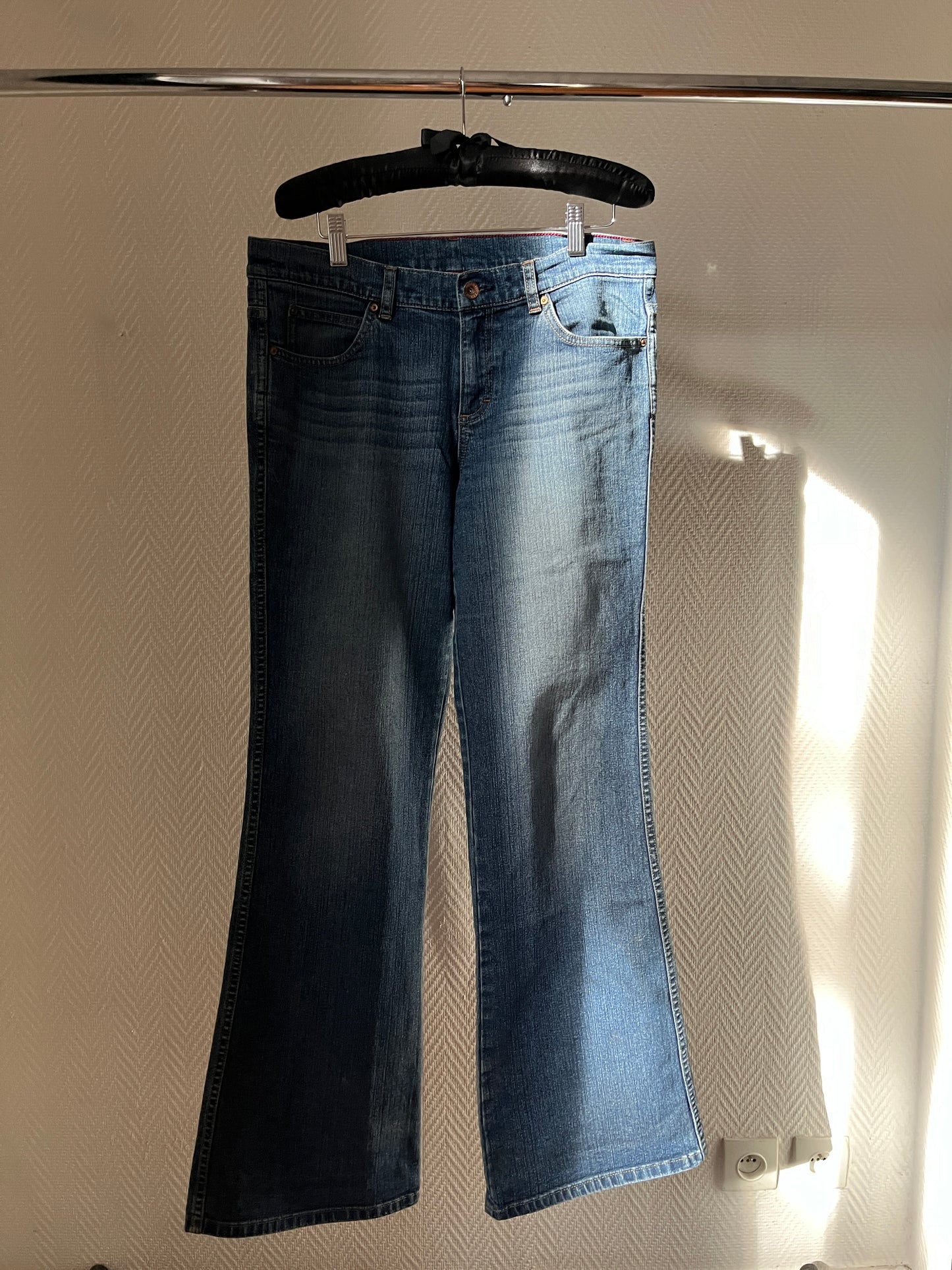 Vintage blue jeans
