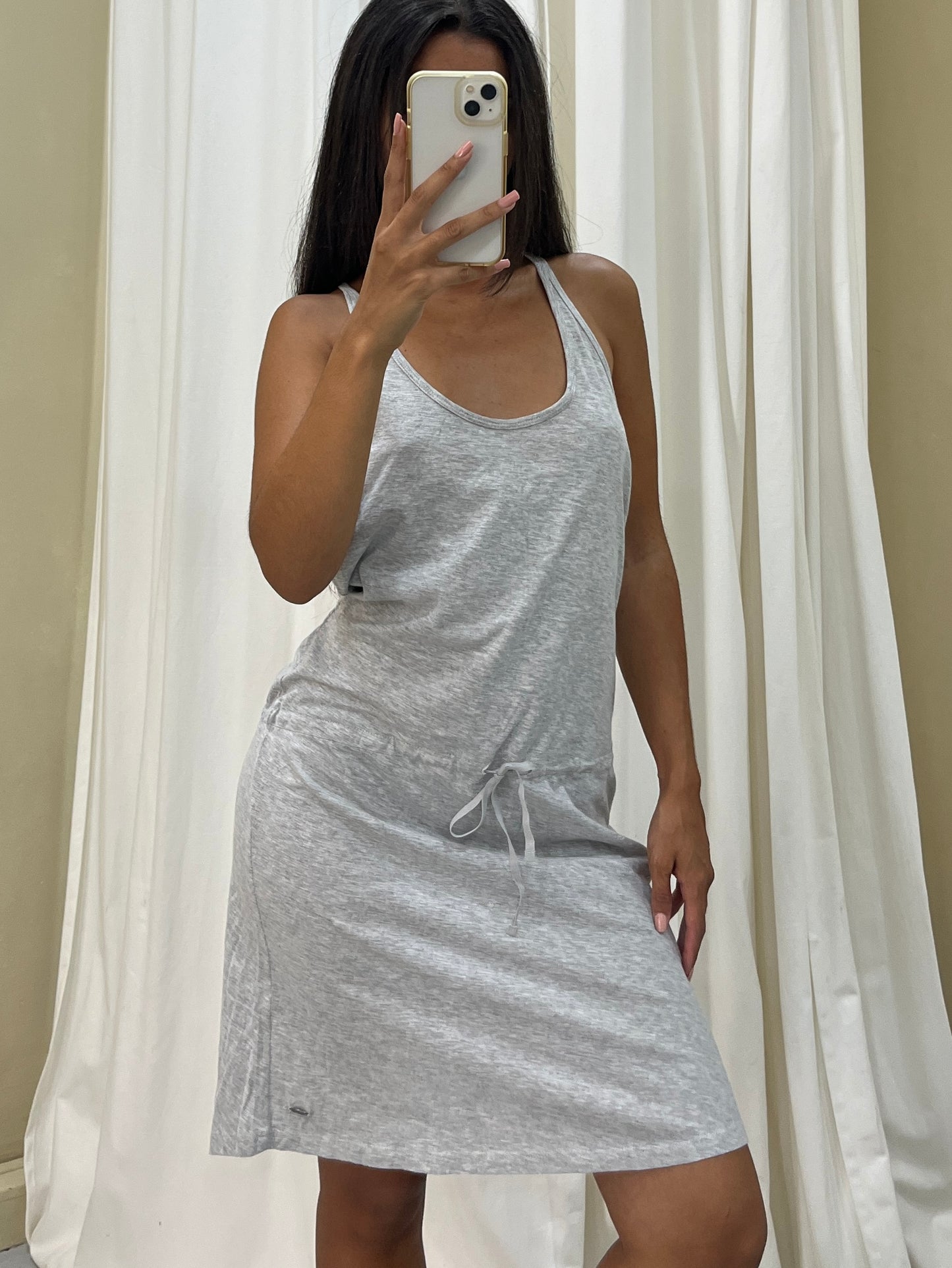 Vintage grey summer dress