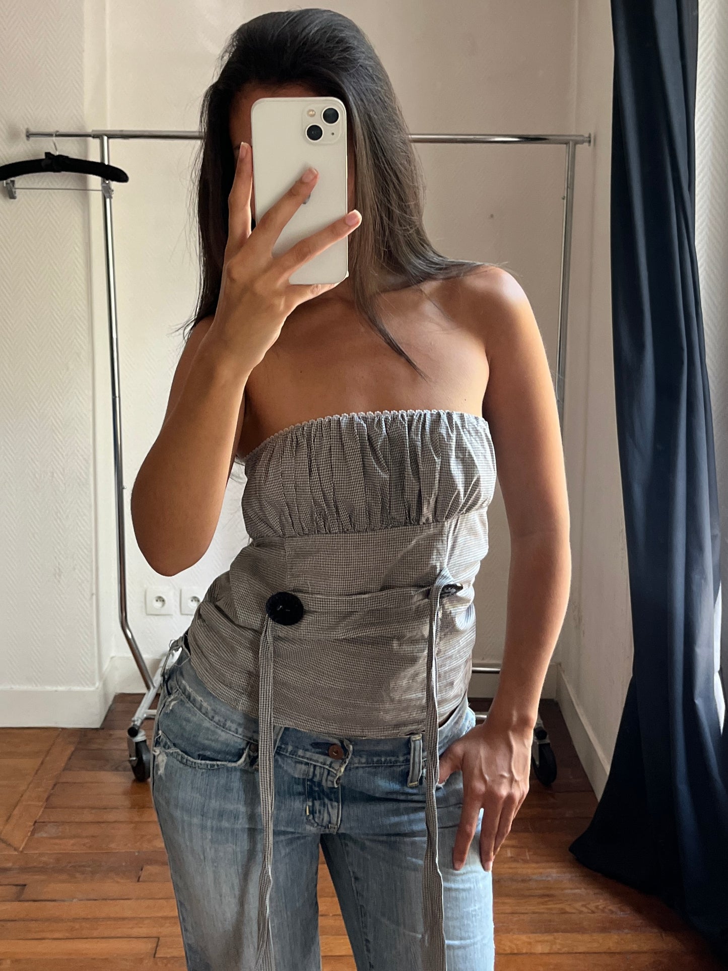 Vintage bustier top