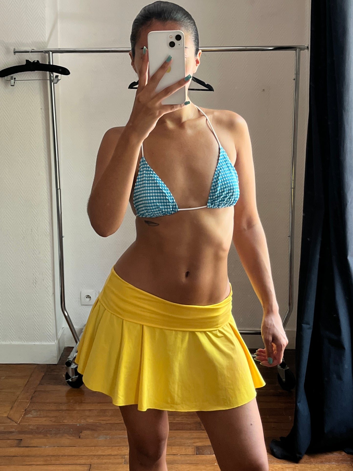 Vintage yellow skirt