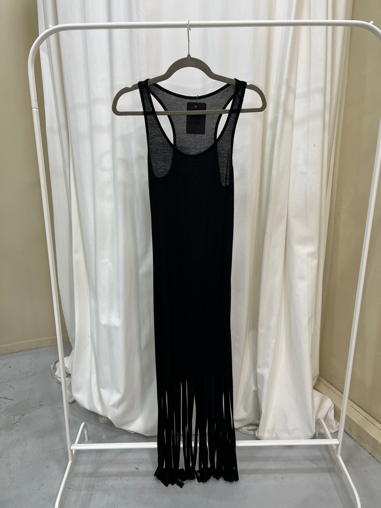 Vintage fringed beach dress