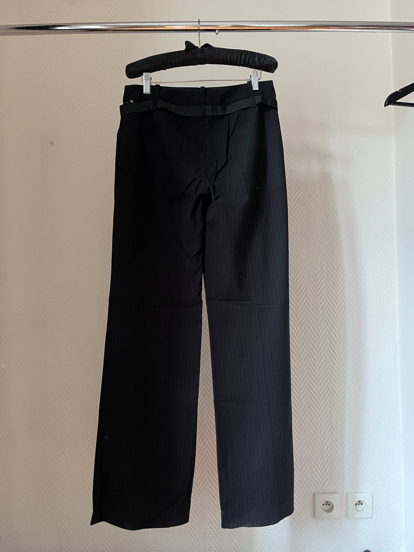 Vintage black straight pants