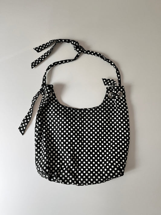 Vintage polka dot bag