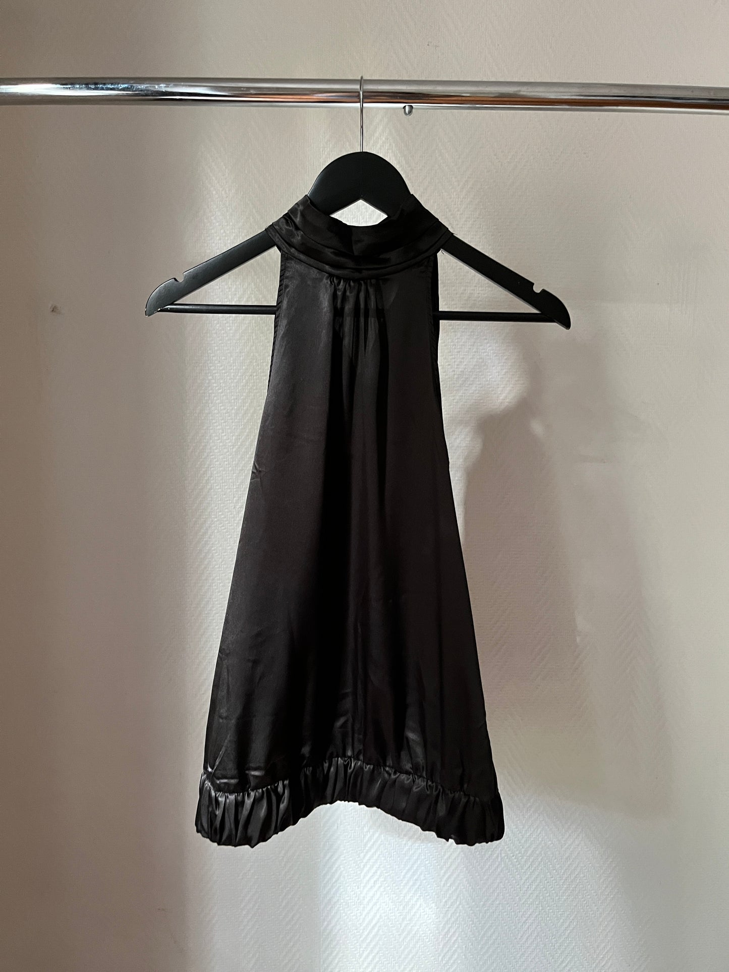 Vintage satin party top