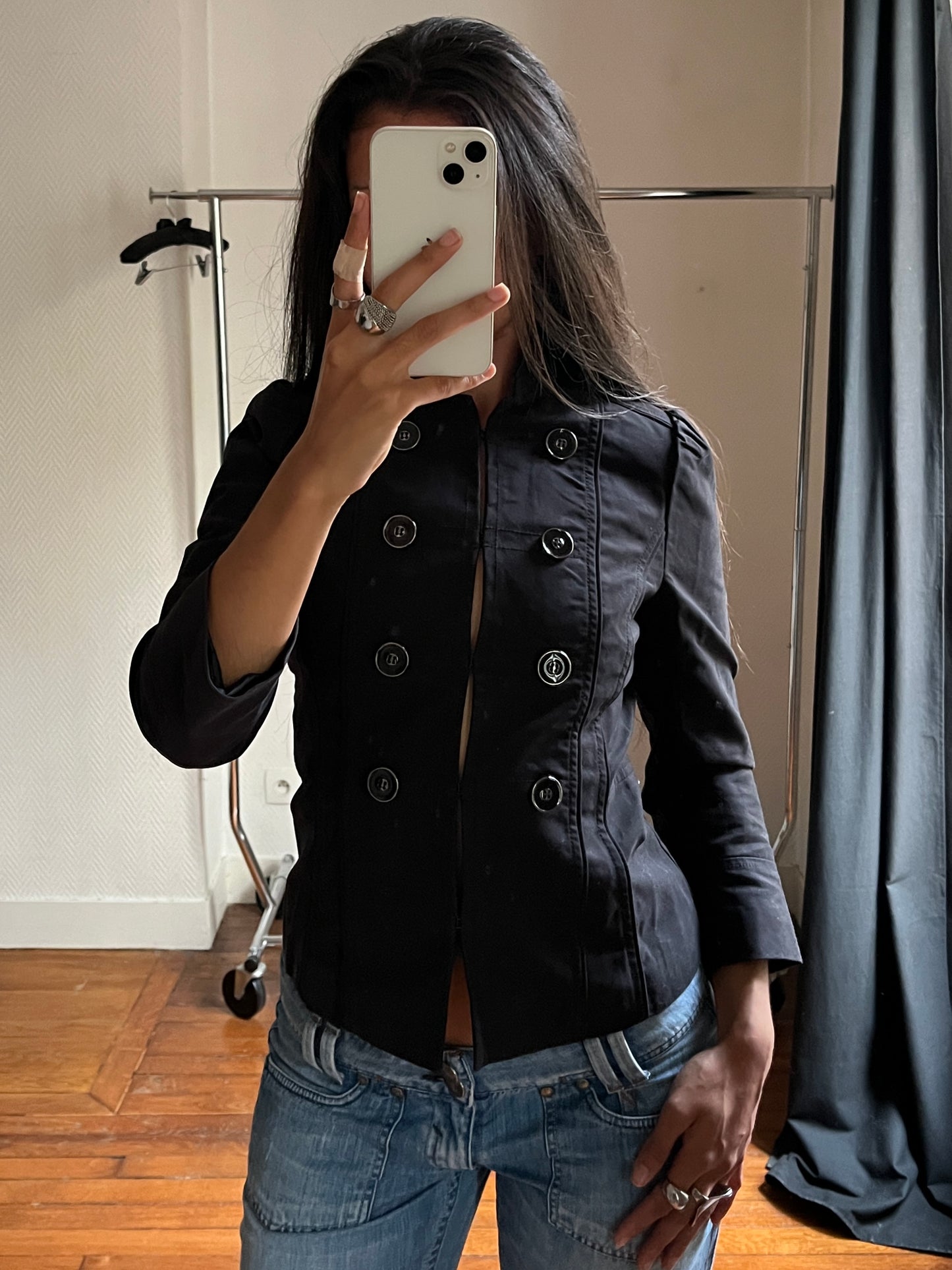 Vintage buttoned jacket