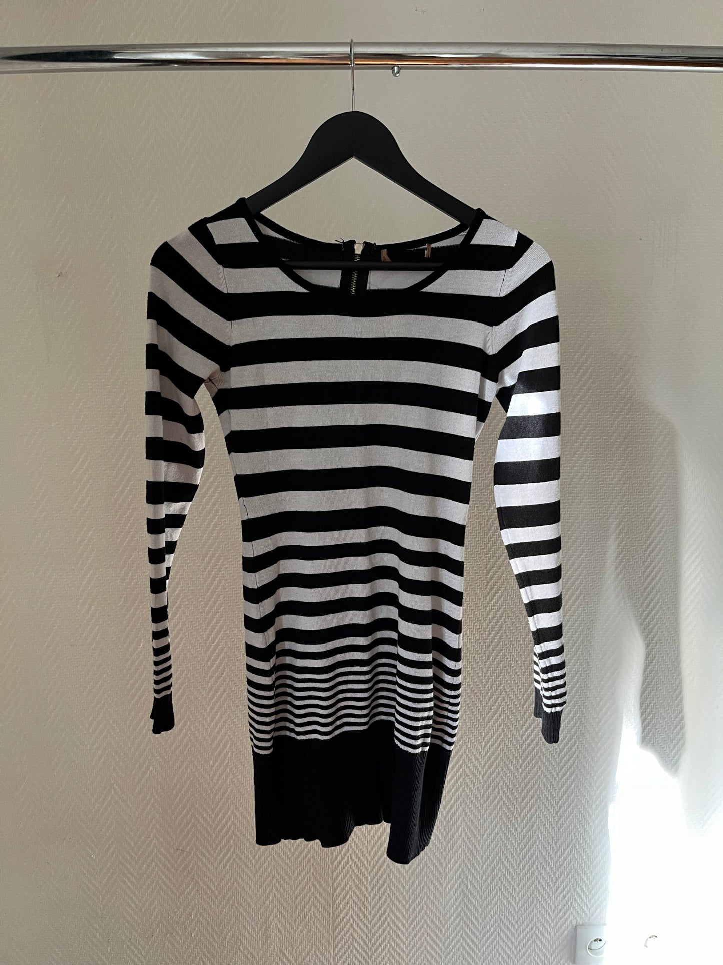 Vintage striped short dress