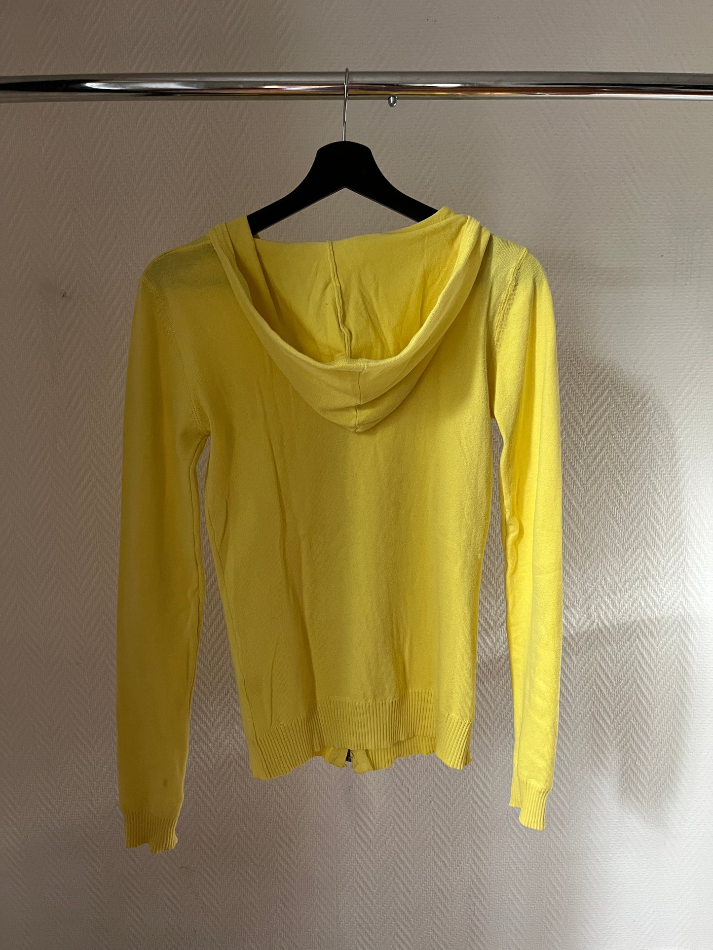 Vintage yellow zip up jacket