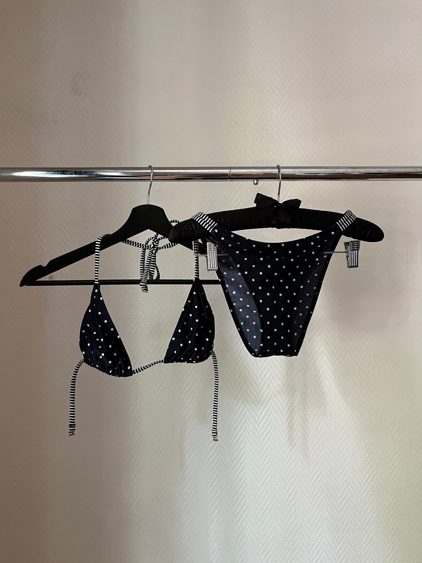 Vintage polka dot bikini