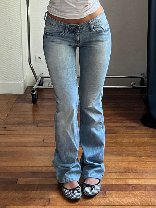 Vintage Esprit low raised blue jeans