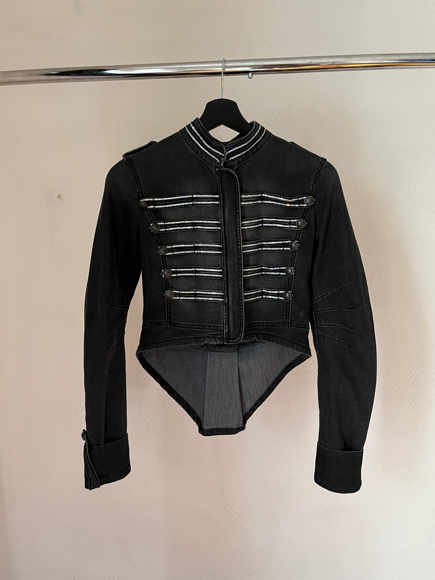 Vintage short officer jacket