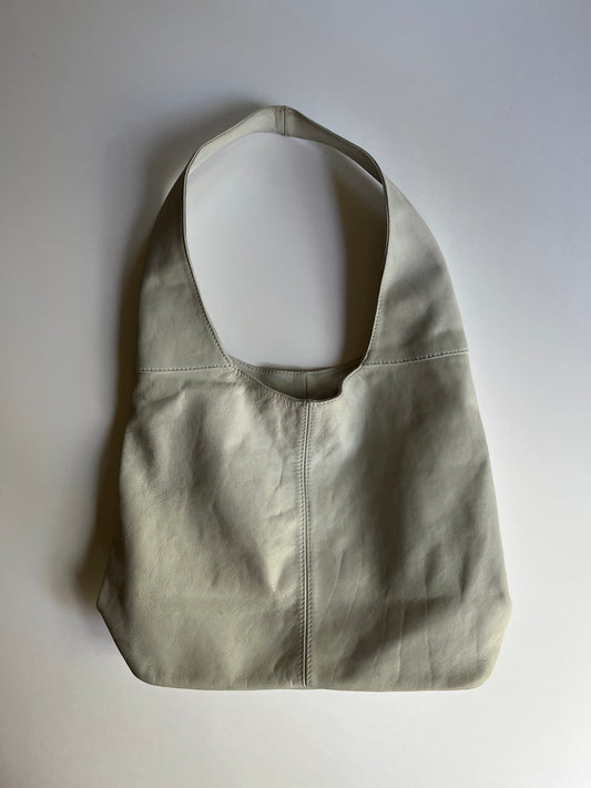 Vintage white leather bag