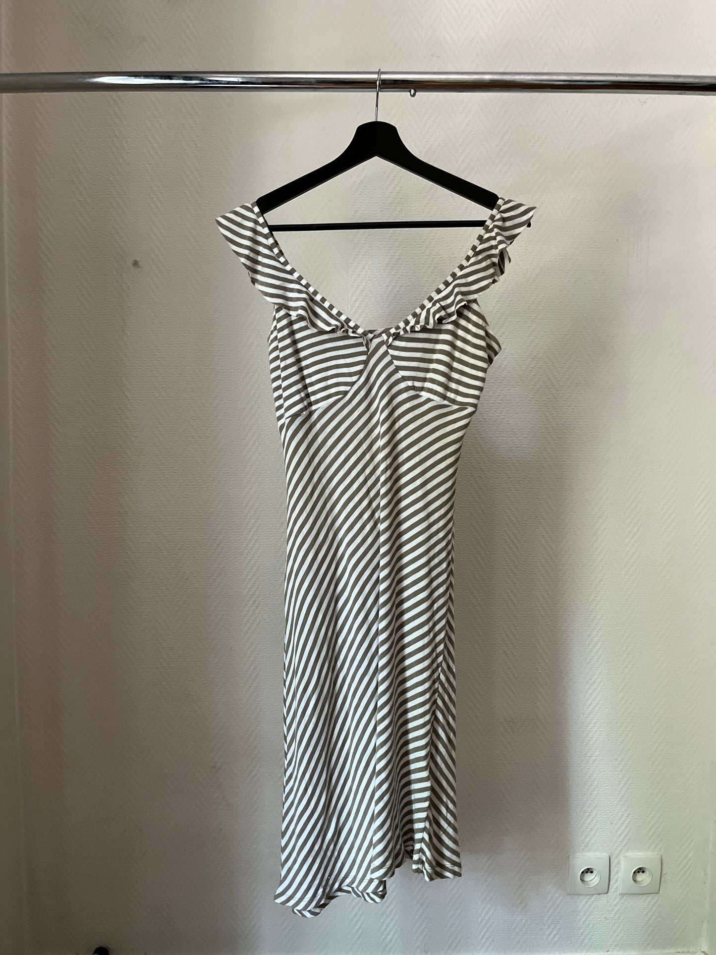 Vintage striped summer dress