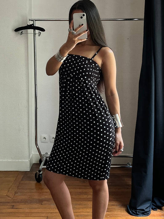Vintage polka dot dress